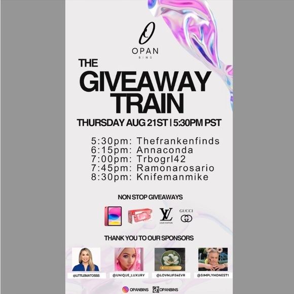 ❤️LIVE SHOW: SATURDAY ❤️AT 5:30pmPST 8:30EST. COME PLAY WITH US: TRAY IS OPEN❤️ - Picture 8 of 10